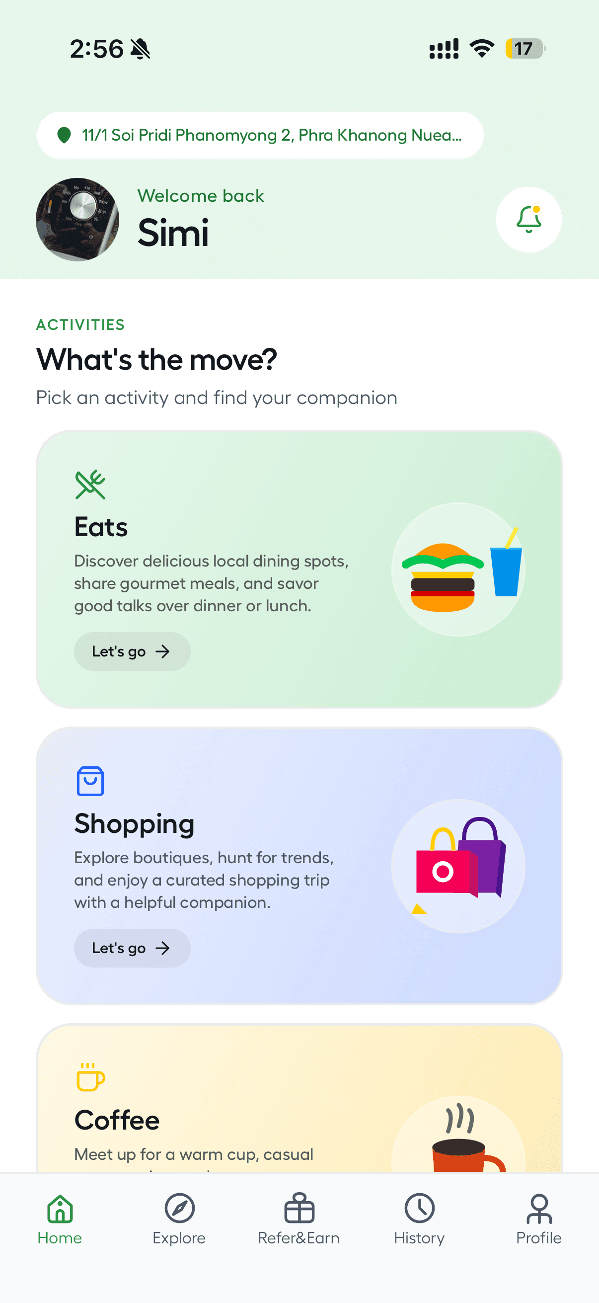Meezoy app screenshot